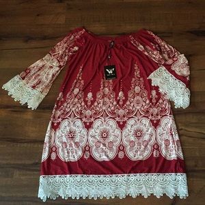 White Mark Mya Dress